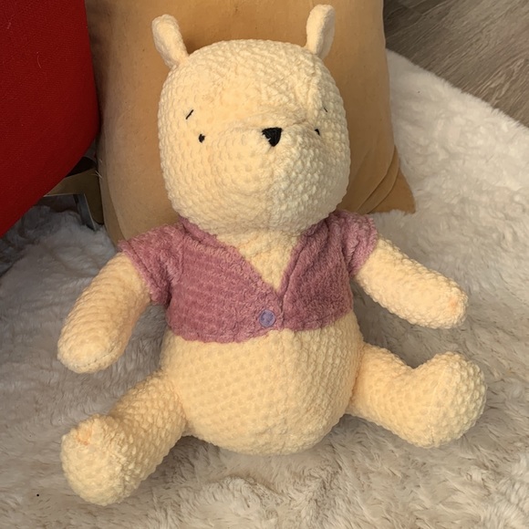 Classic Winnie the Pooh Vintage Disney Store Exclusive 15" Large Plush Bear - Picture 3 of 9